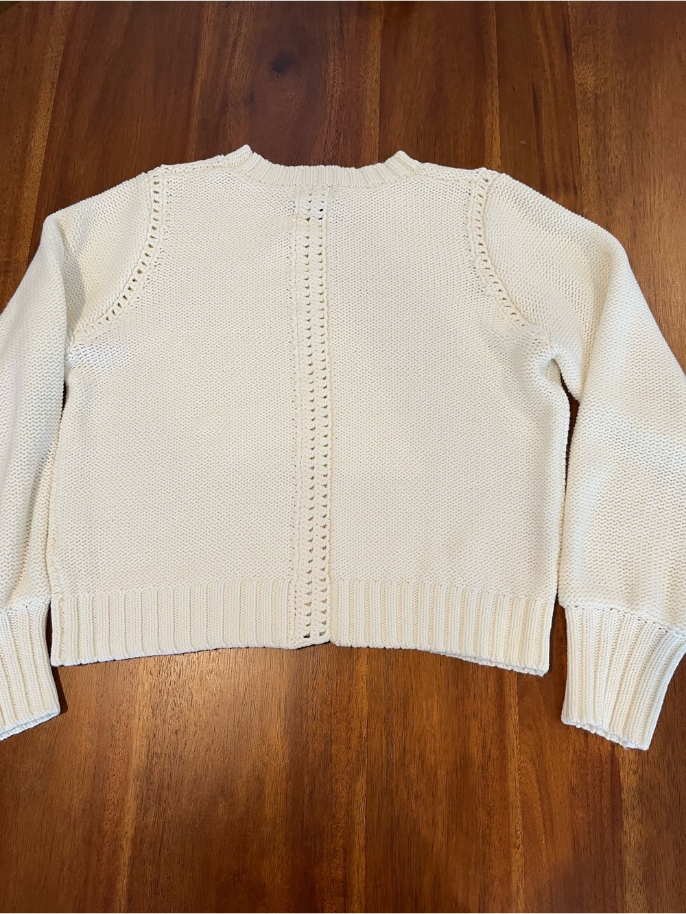 Michael Stars M Women’s Cream Knit Crewneck Sweater